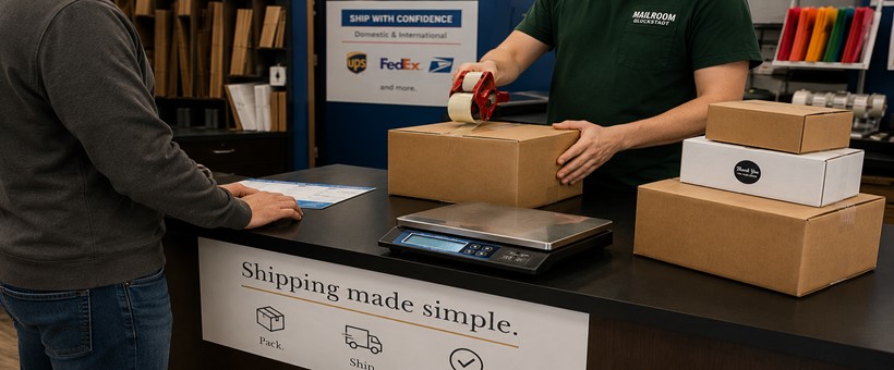 Ship It. Drop It Off. Get It Handled.